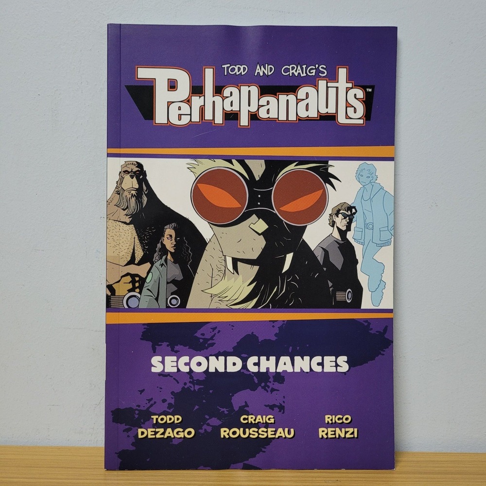 Perhapanauts Second Chances 2007 Paperback Book Todd Dezago Comic Dark Horse